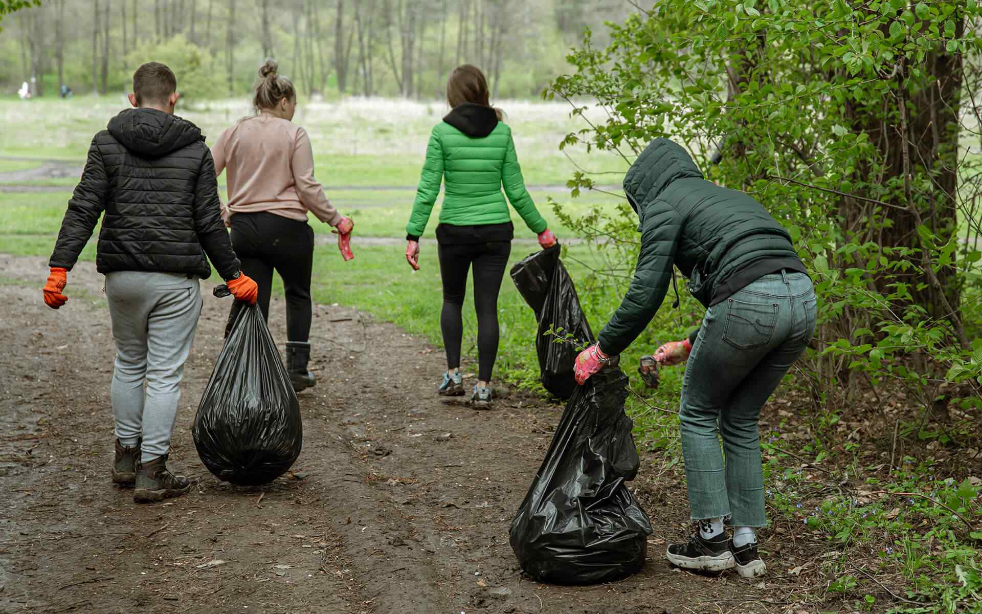 Great day to clean the neighborhood